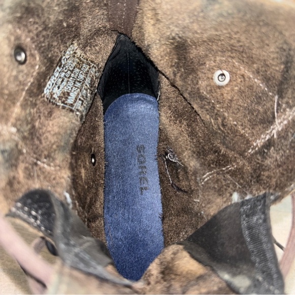 Sorel Women's Joan of Arctic Wedge II Women’s Brown Leather Lace Up Boots Sz‎ 8 - Picture 14 of 16